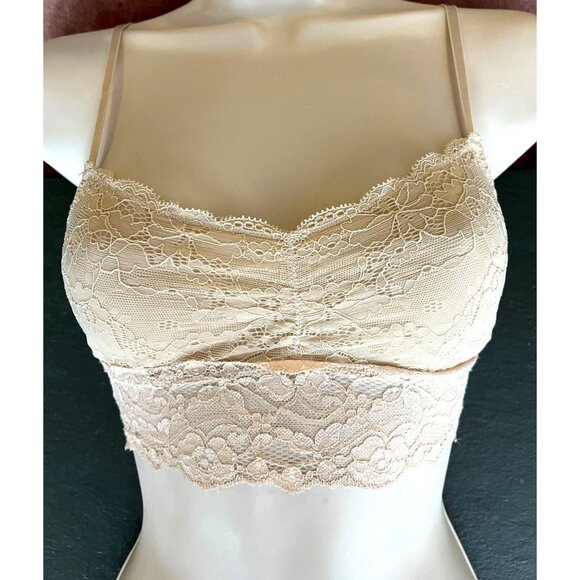 Sparkle & Fade Urban Outfitters Lace Cropped Top Size XXS - XS - Picture 1 of 3